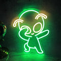 Alien Dab Neon Sign