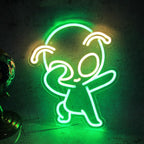 Alien Dab Neon Sign