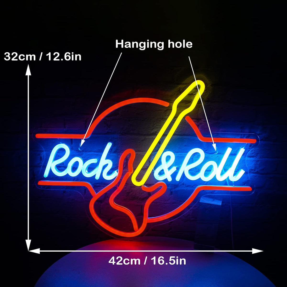 "Rock n Roll" Neon Sign