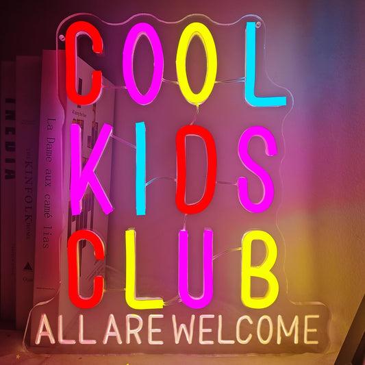 Cool Kids Club Neon Sign