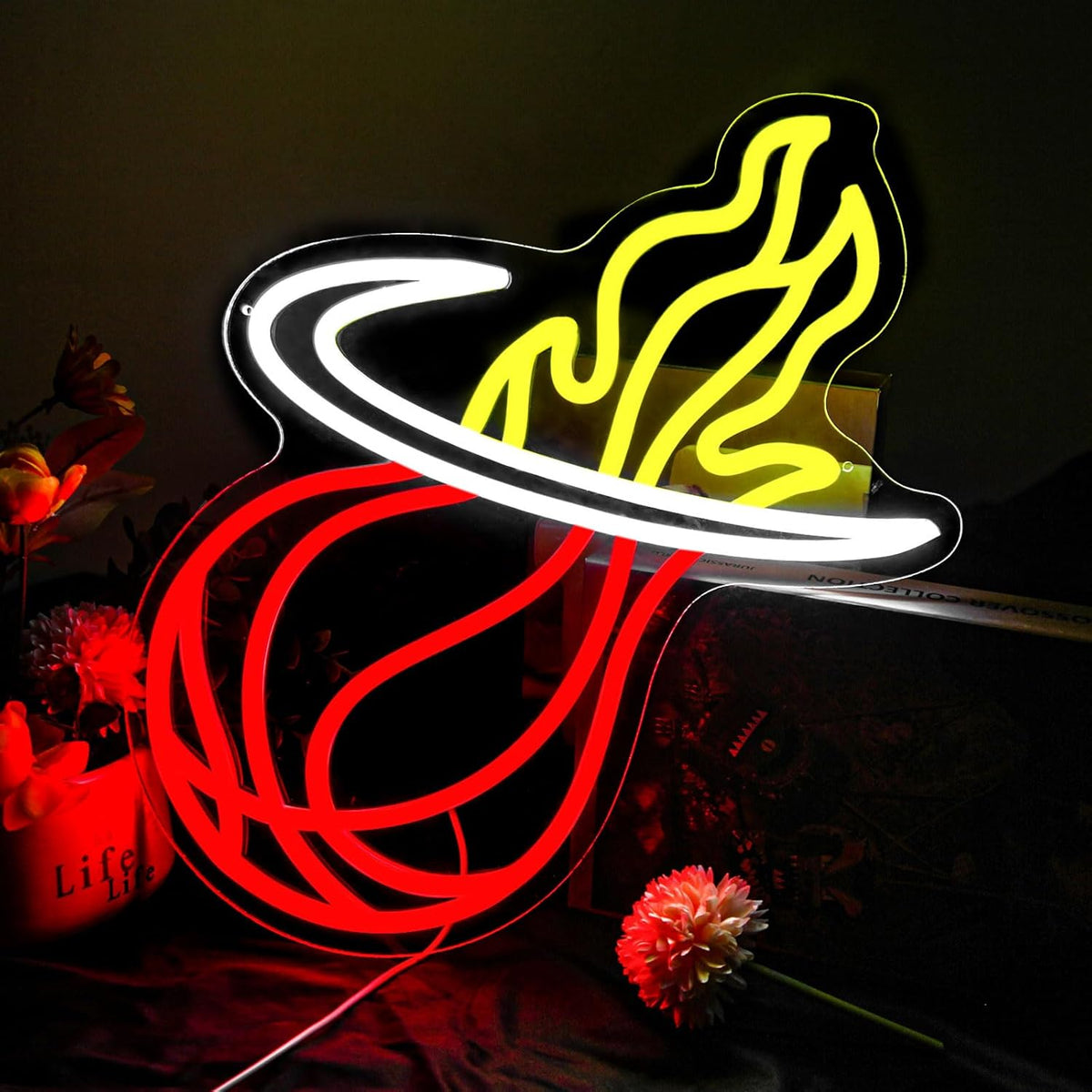 "Miami Basketball Team Logo " Neon Sign
