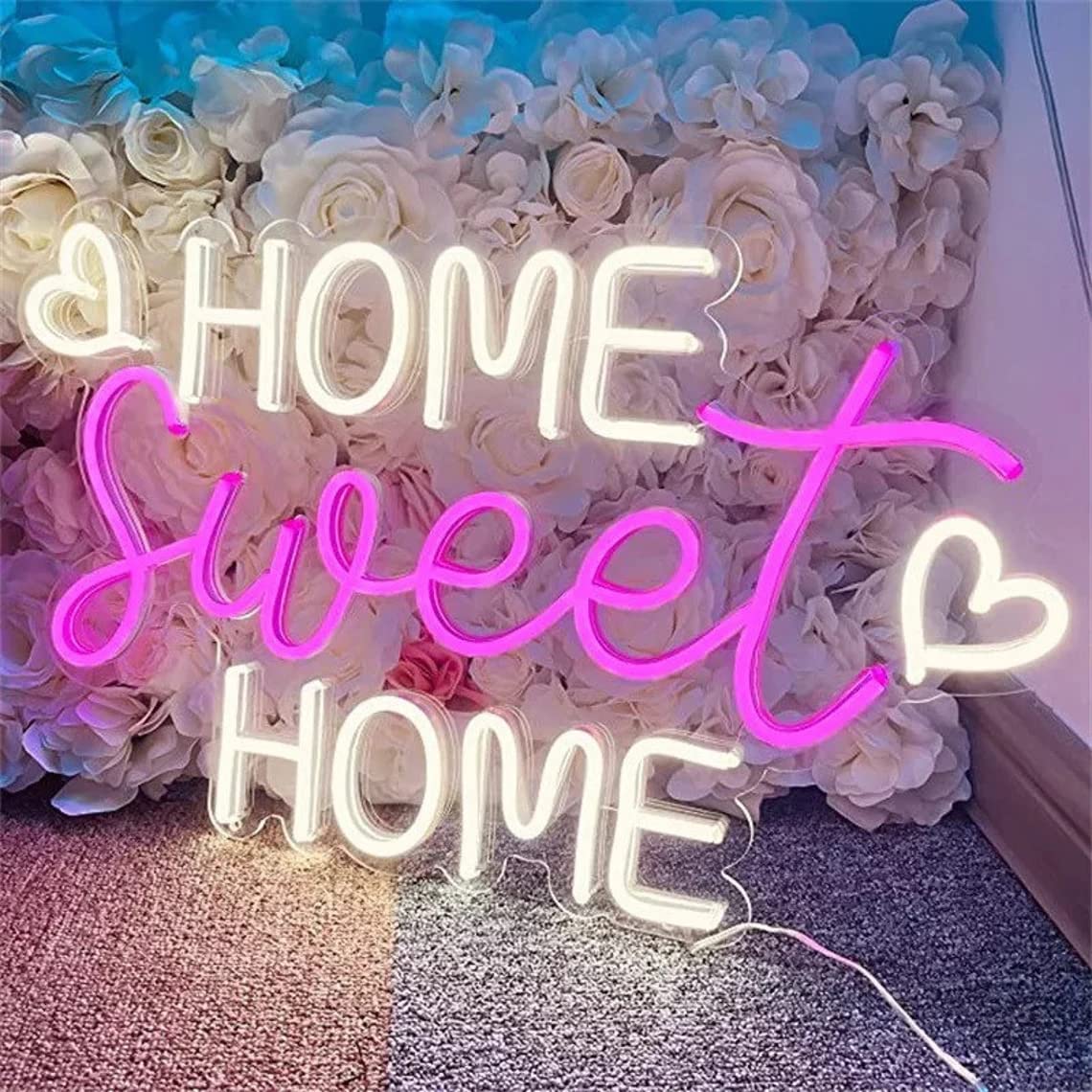 Home Sweet Home Neon Sign Decoration Led Light