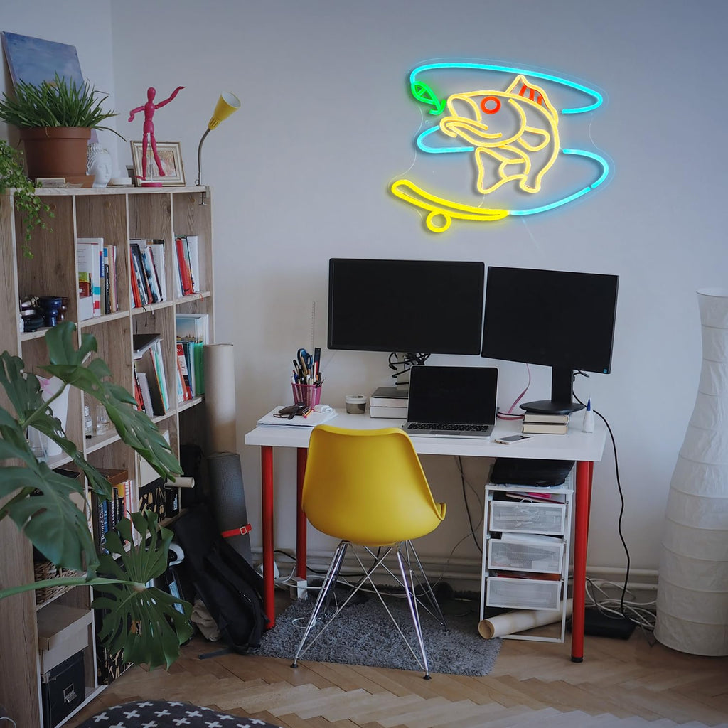 "Fishing" Neon Sign