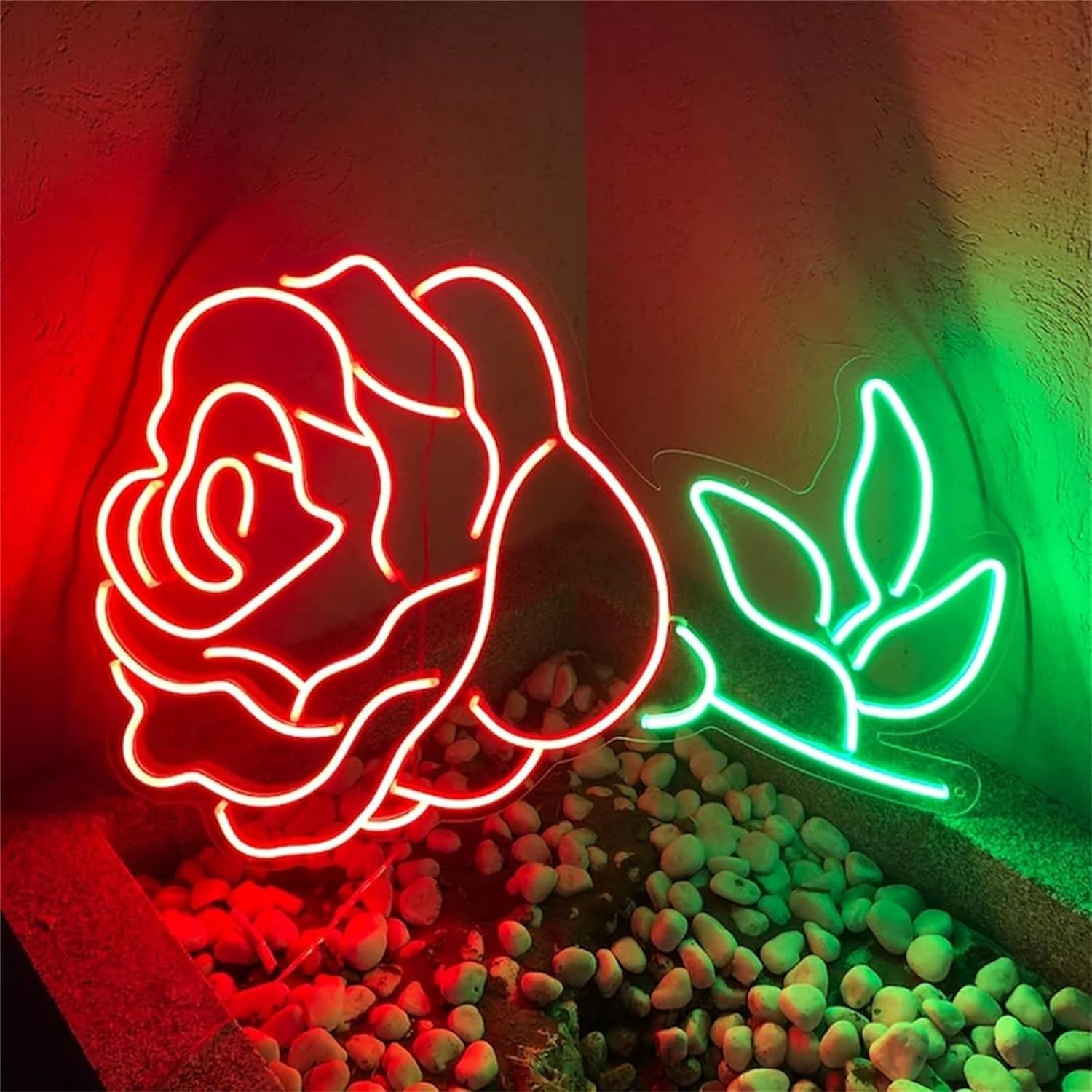 Rose Flower Neon Sign