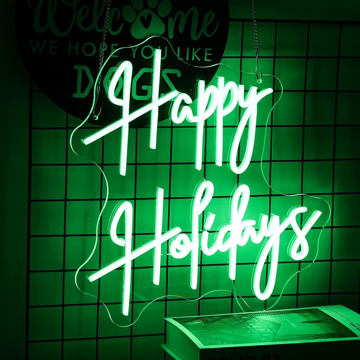 Happy Holiday Neon Sign