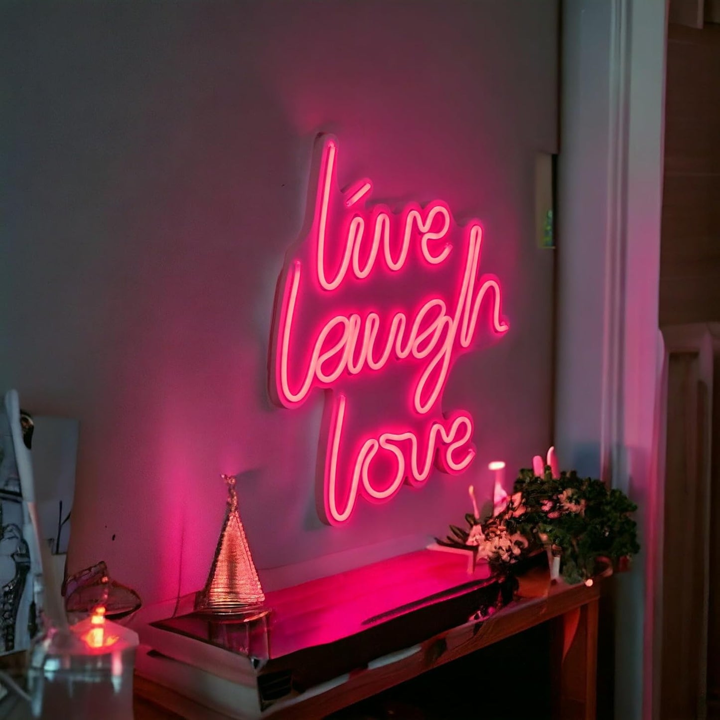 Live Laugh Love Neon Sign