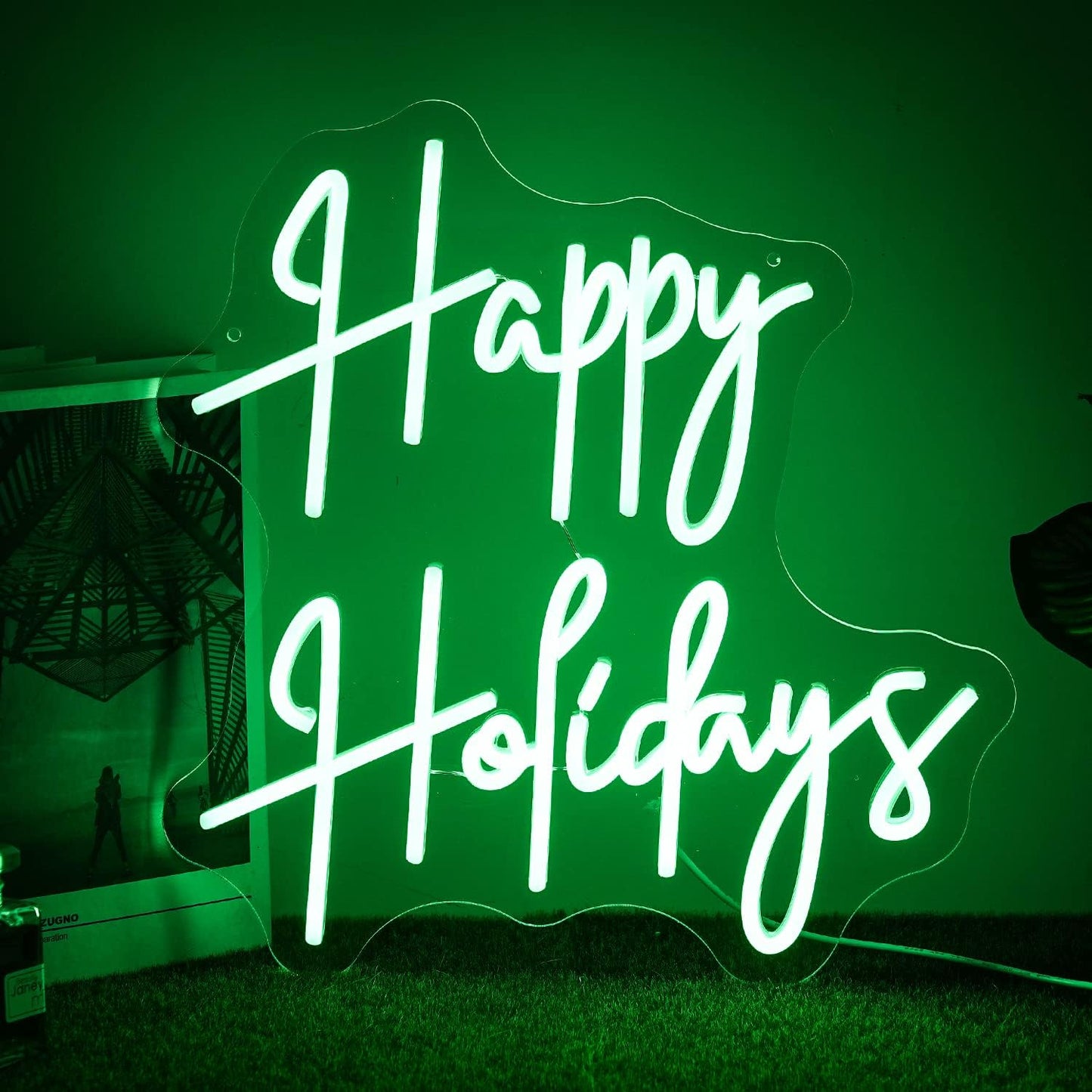 Happy Holiday Neon Sign