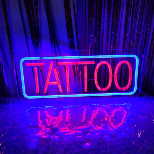 Tattoo Studio Store Neon Sign