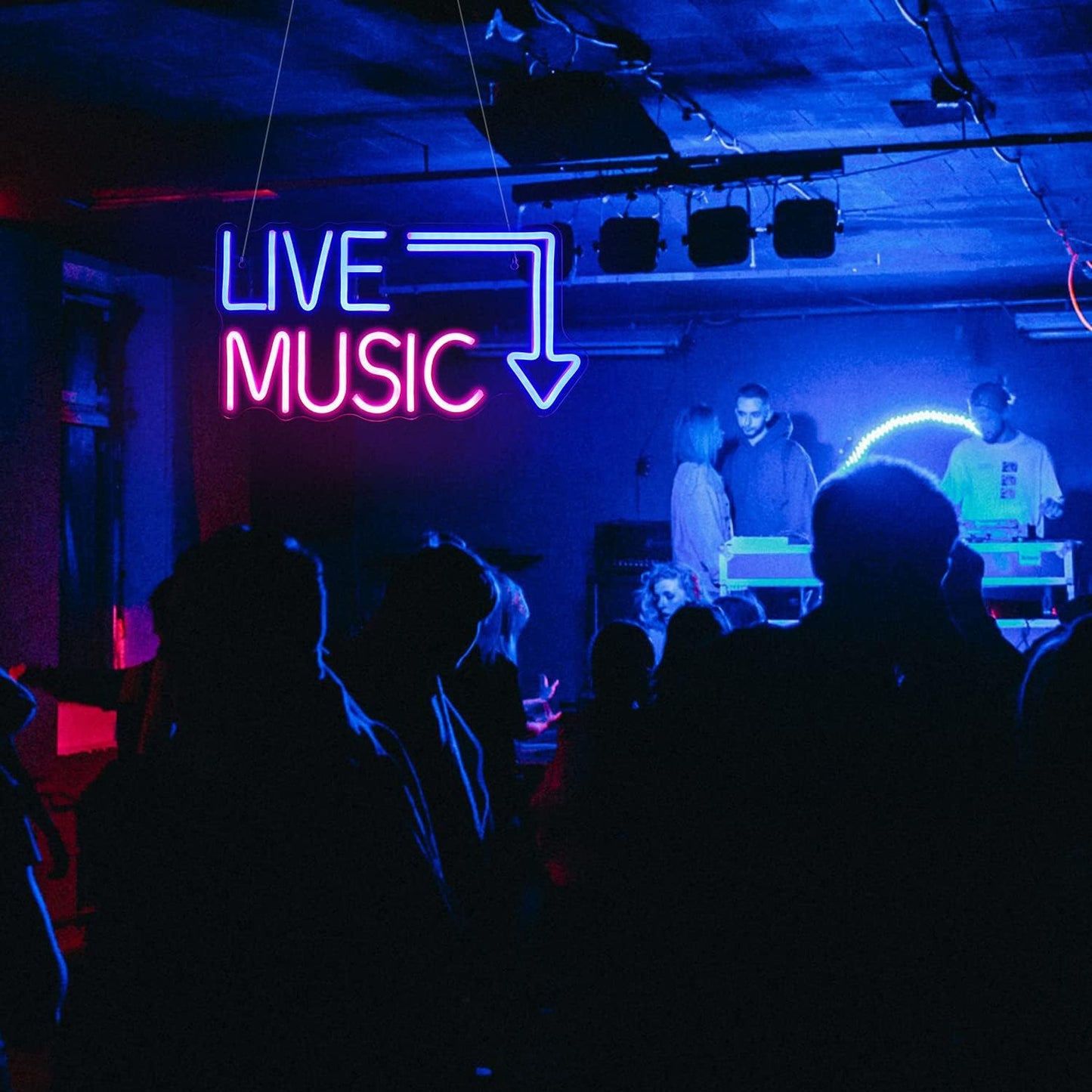 Live Music Neon Sign Business Led Light