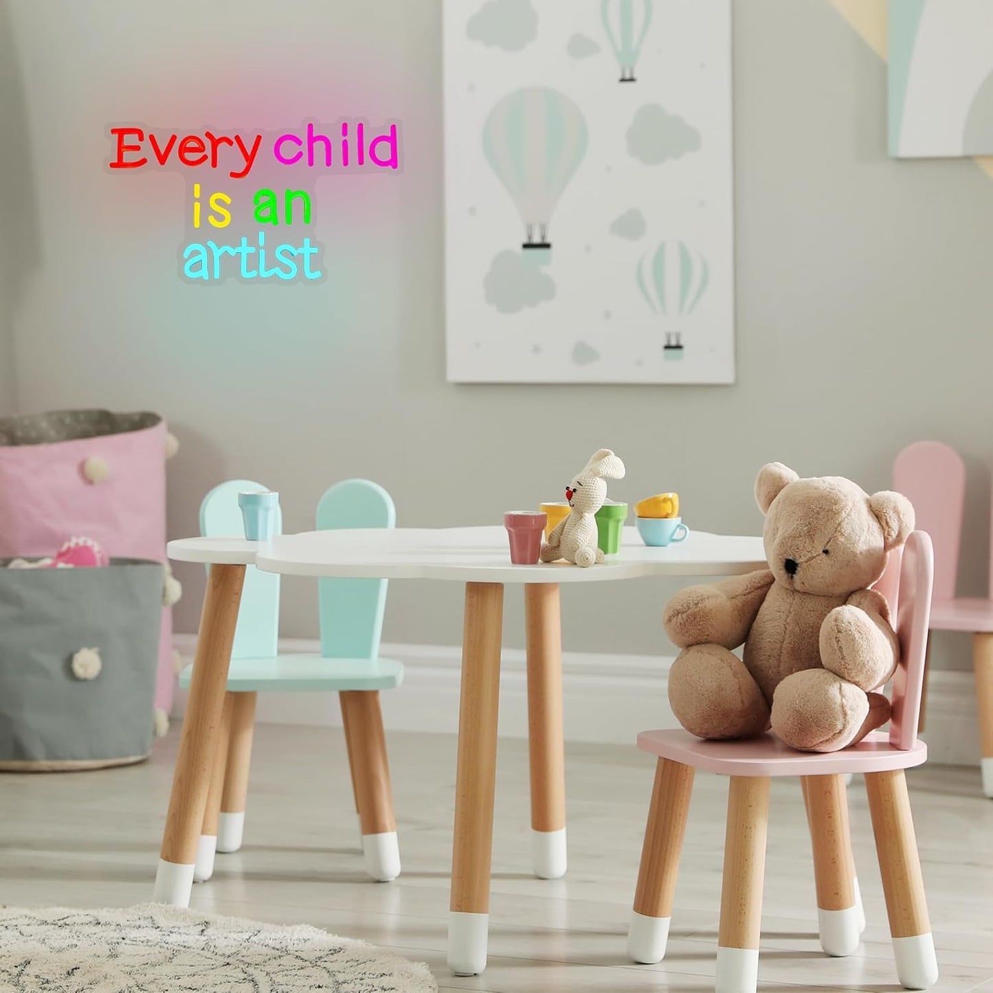 "Every Child Is An Artist" Neon Sign