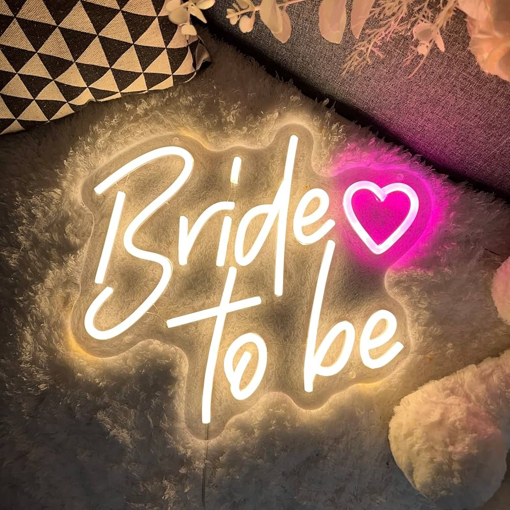 Bride To Be Neon Sign Wonderful Led Light For Wedding