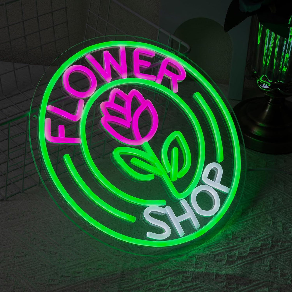 Flower Shop Neon Sign