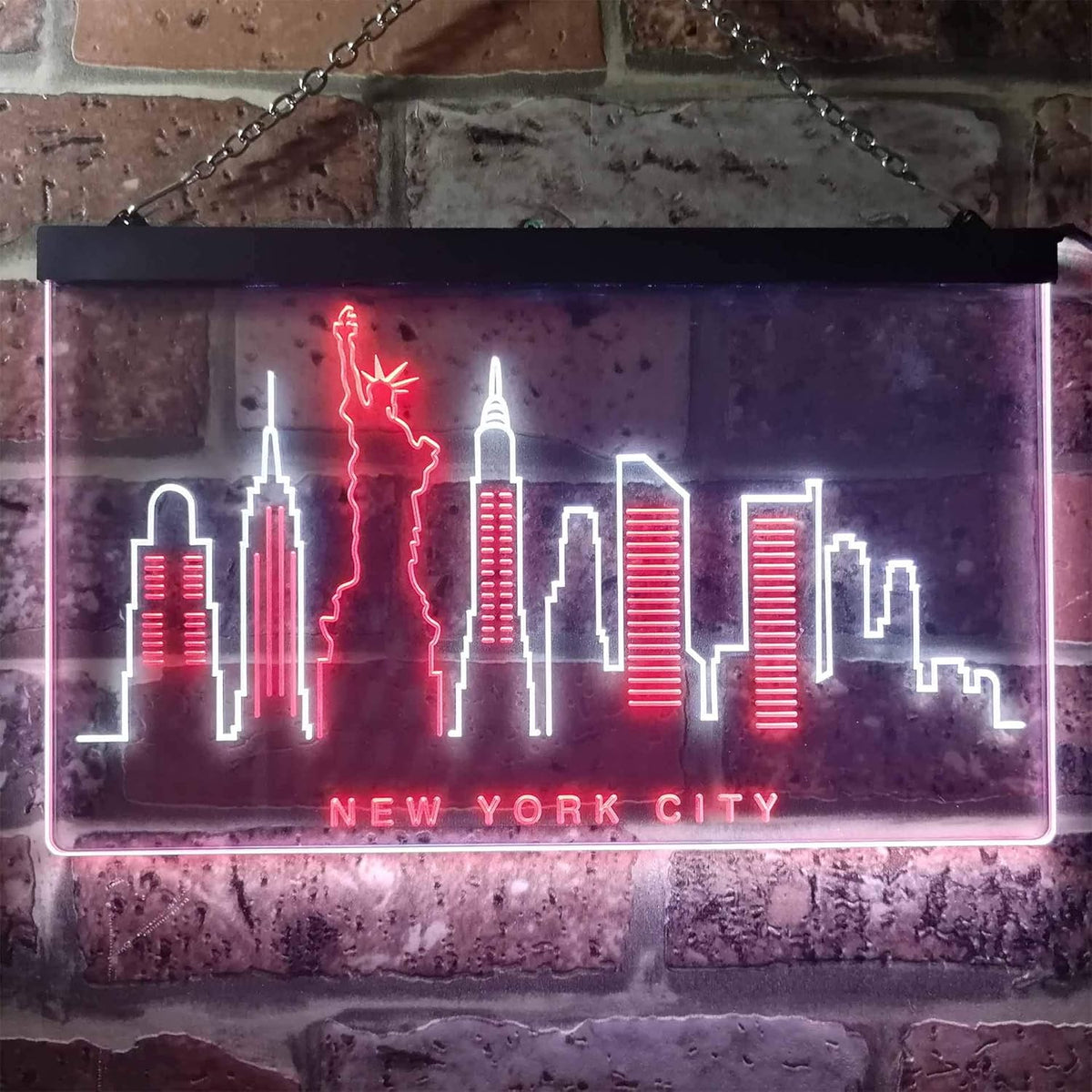 New York City Skyline Silhouette