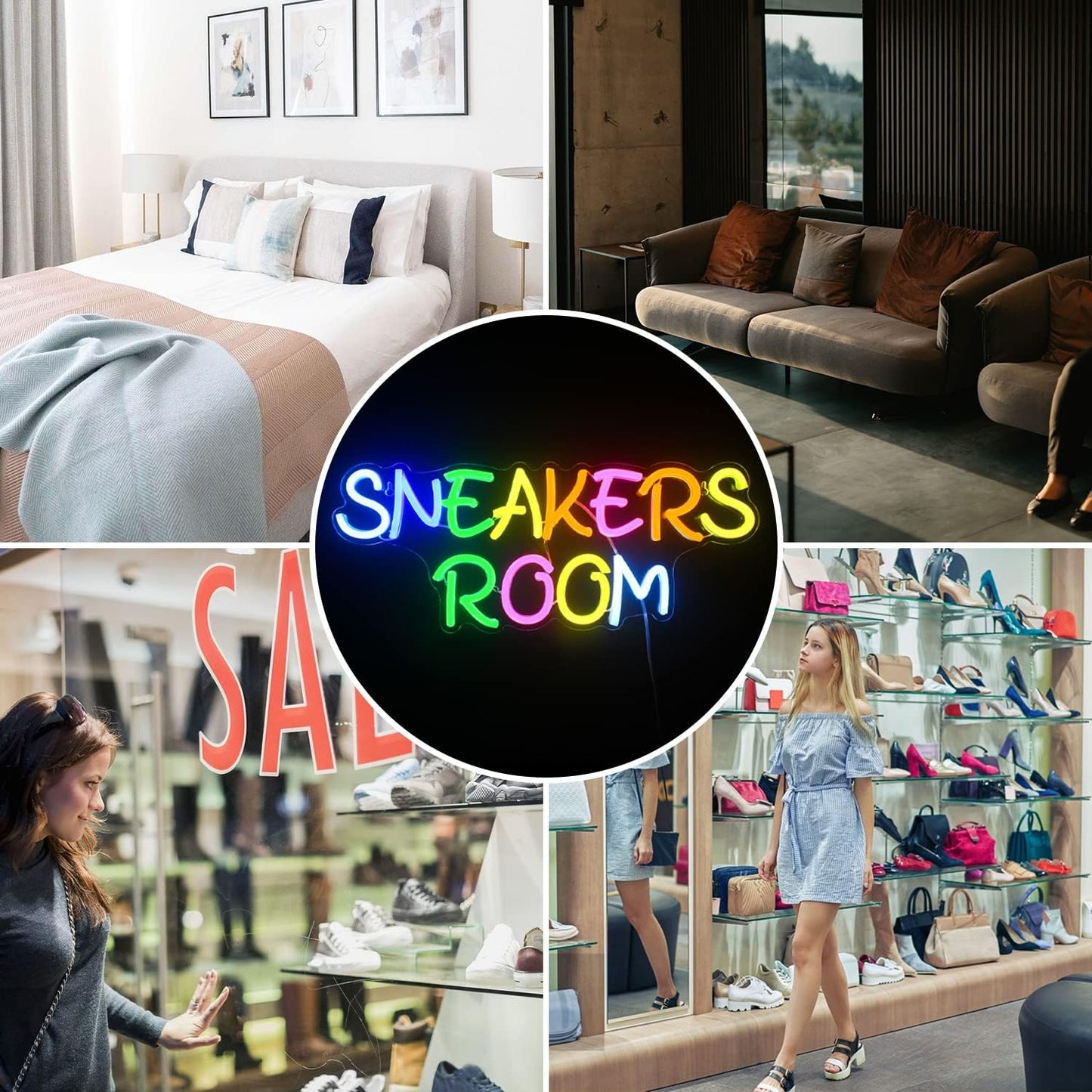 Sneakers Room Neon Sign