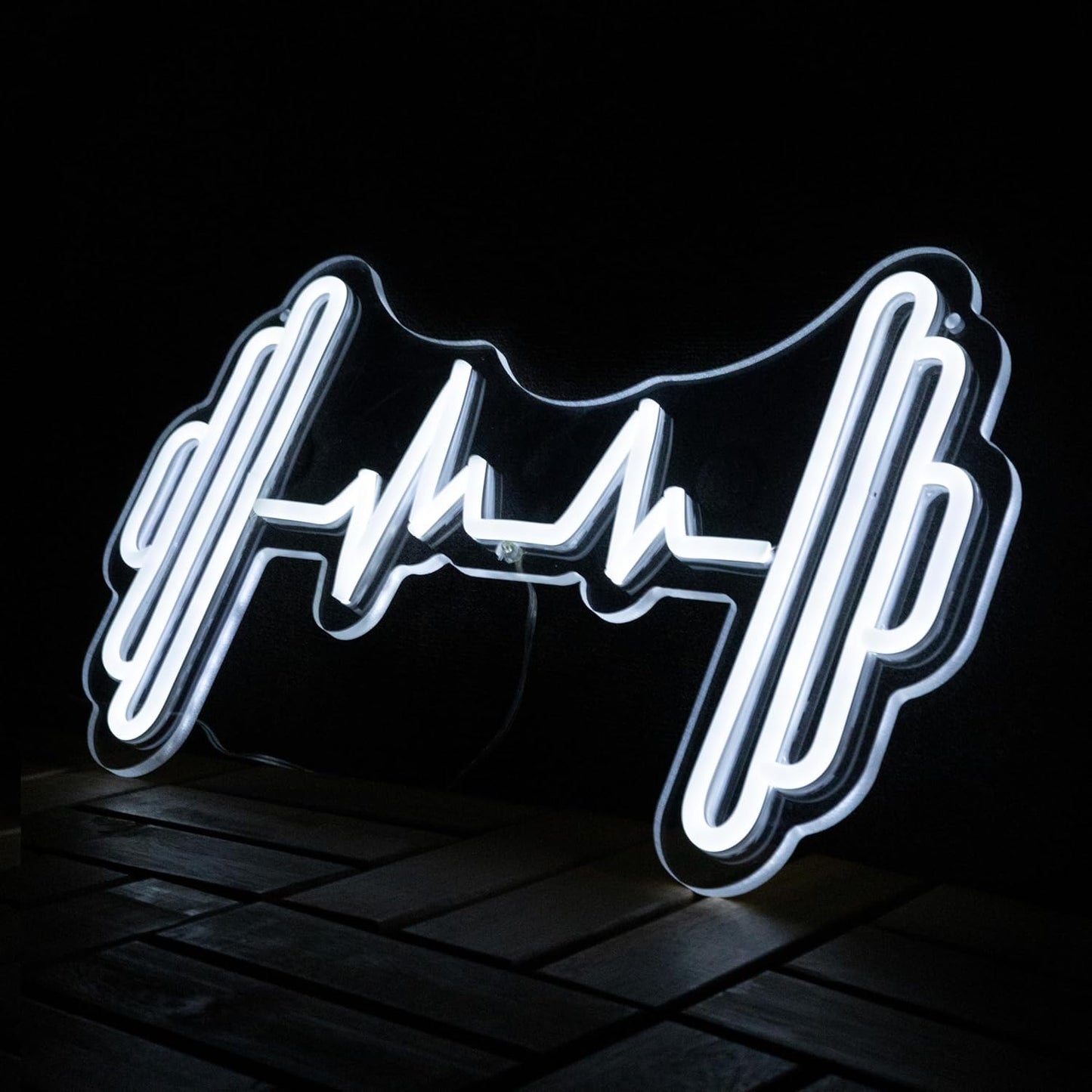 Fitness Neon Sign Strong Heart Led Light