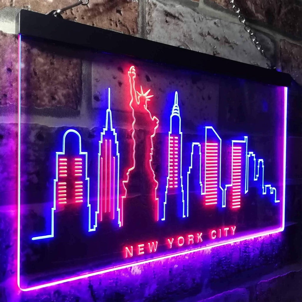 New York City Skyline Silhouette