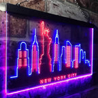 New York City Skyline Silhouette