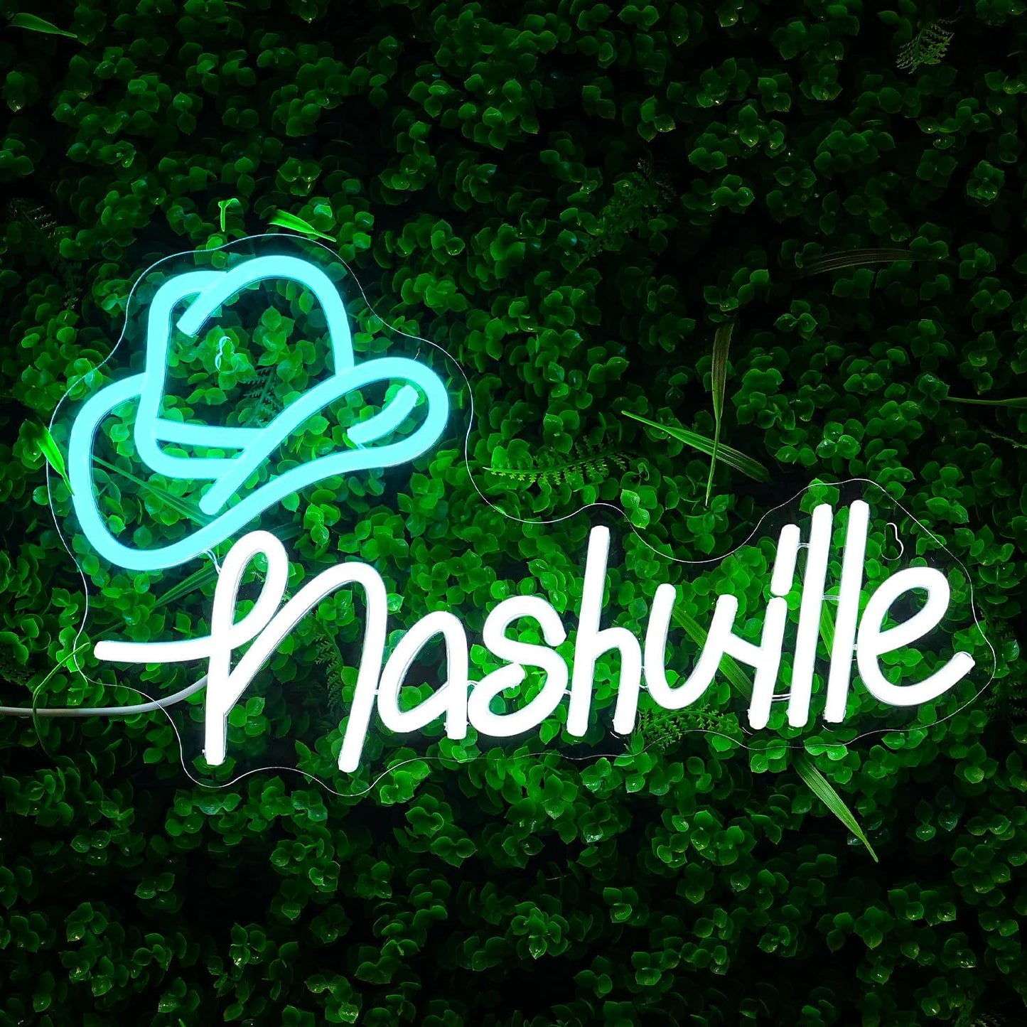 Cowboy Hat Nashville Neon Sign