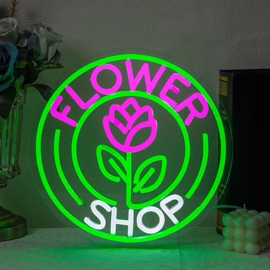 Flower Shop Neon Sign