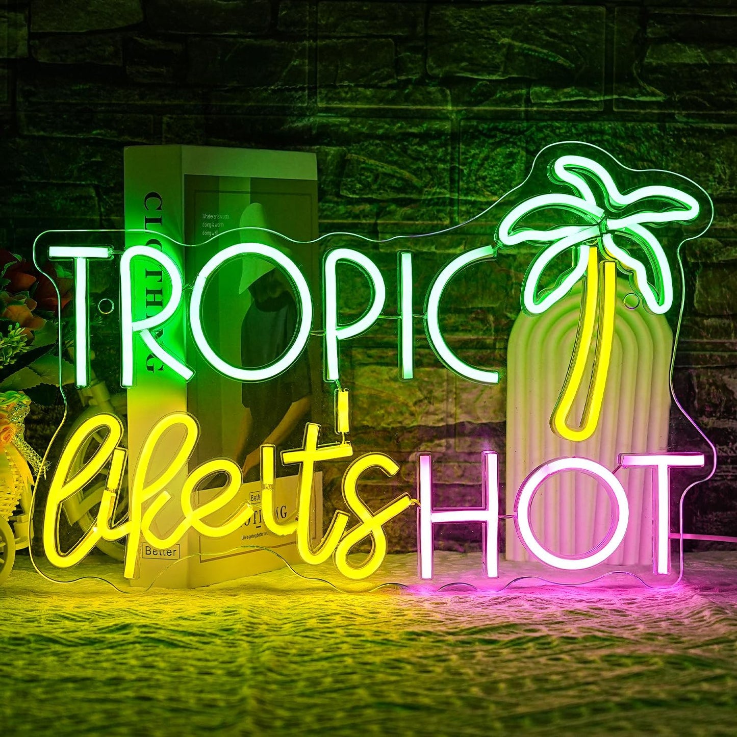 Tropic Like Its Hot Neon Sign