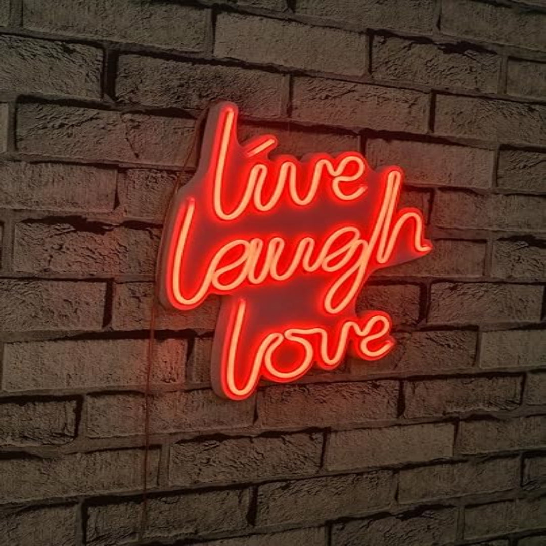 Live Laugh Love Neon Sign