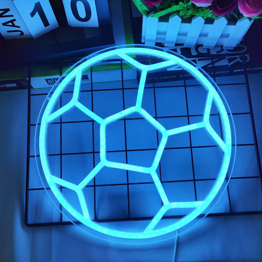 Football Ball Neon Sign