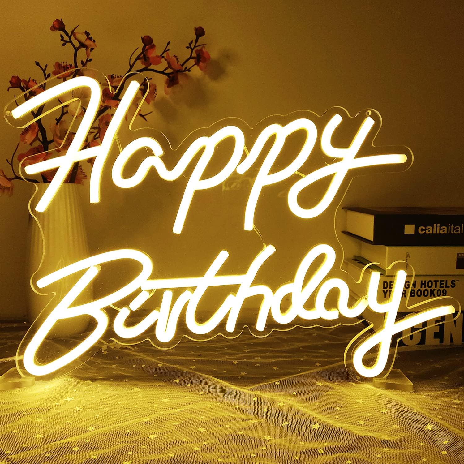 Happy Birthday LED Neon Sign