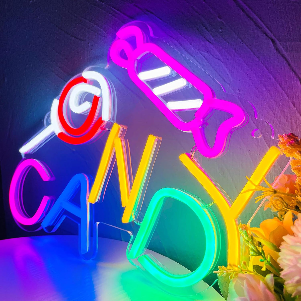 "Candy" Neon Sign