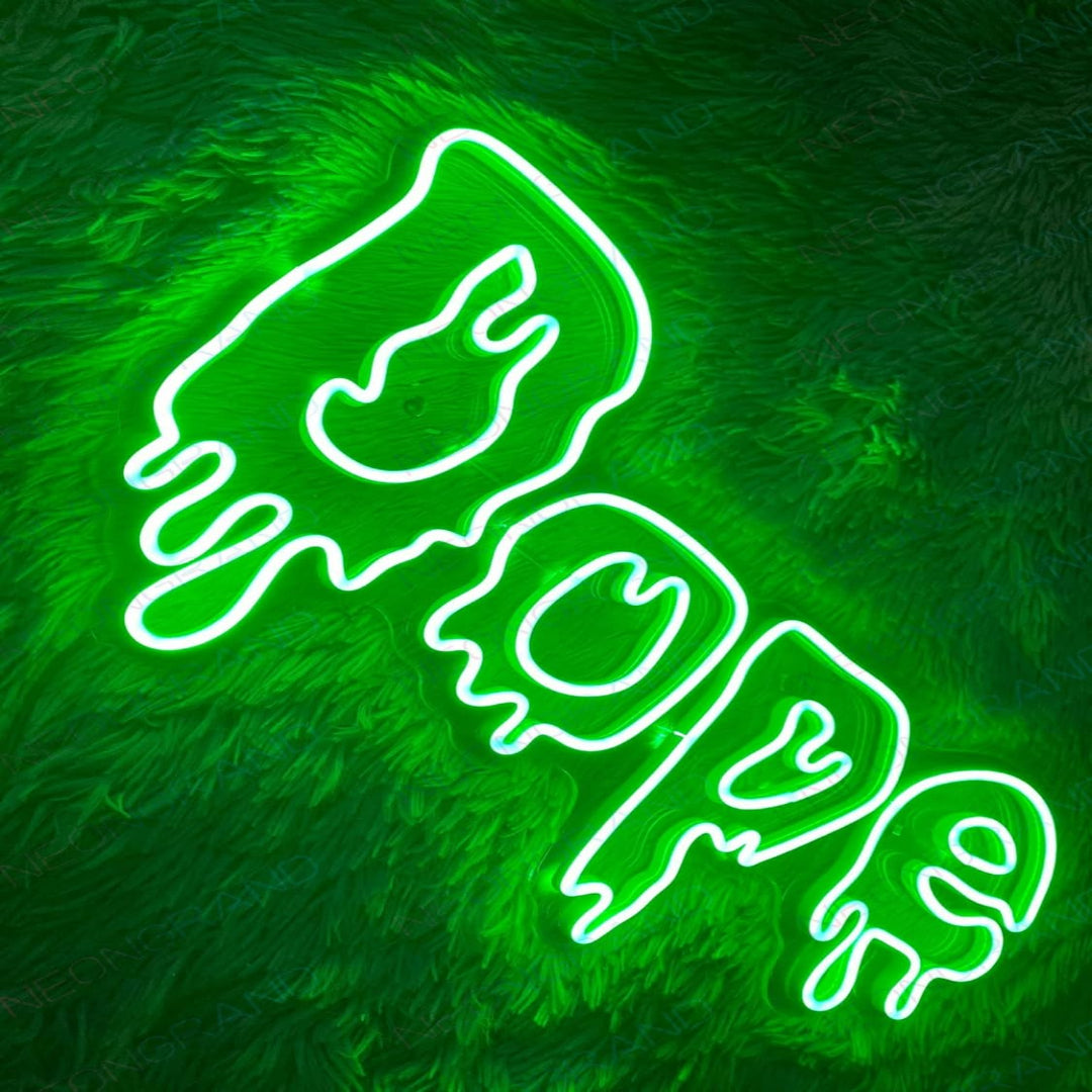 "Dope" Neon Sign