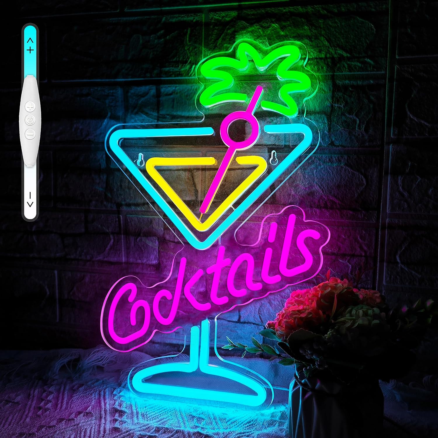 Cocktails Neon Sign For Bar