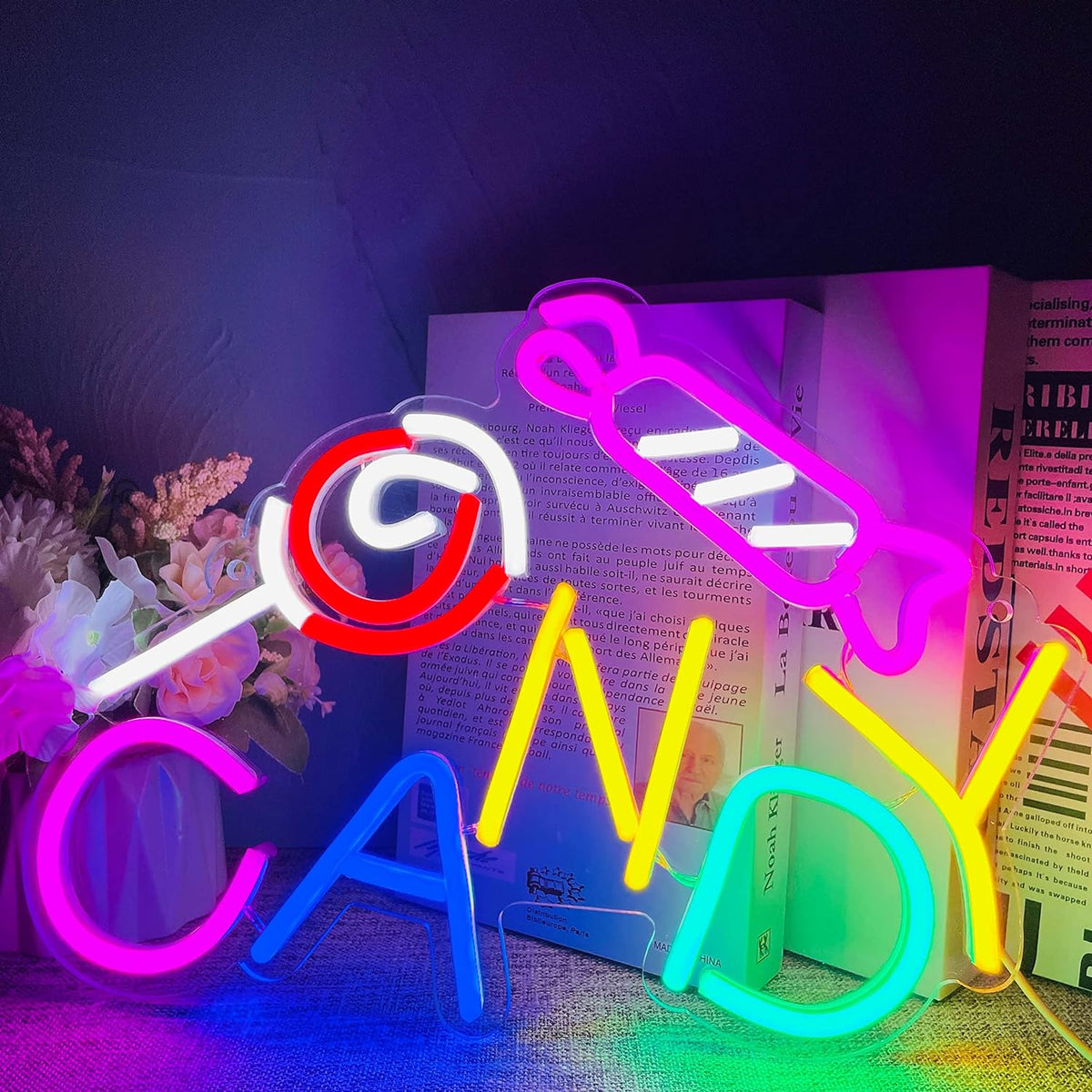 "Candy" Neon Sign