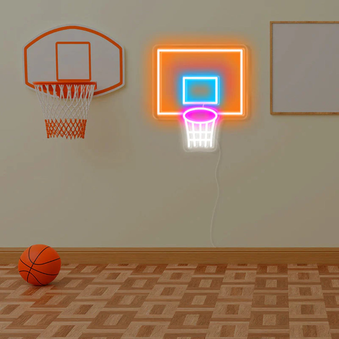 "Basketball Score" Neon Sign
