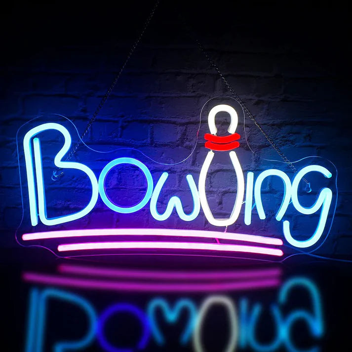 Bowling Neon Sign