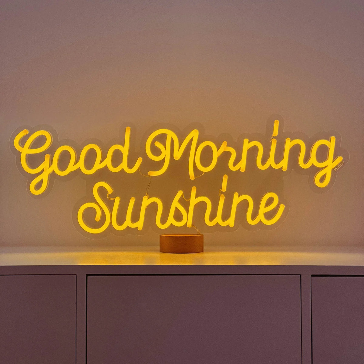 Good Morning Sunshine Neon Sign