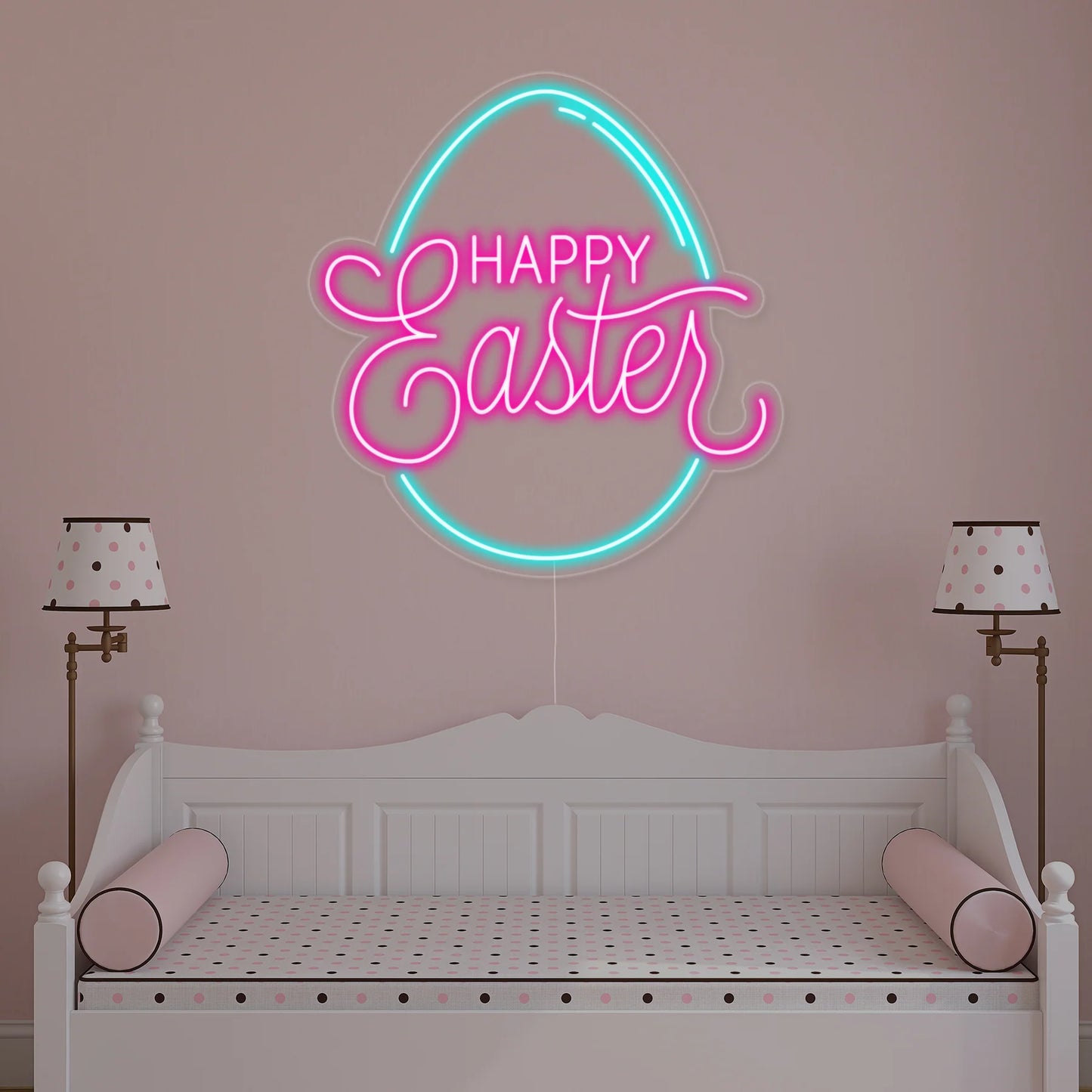 "Happy Easter Egg" Neon Sign