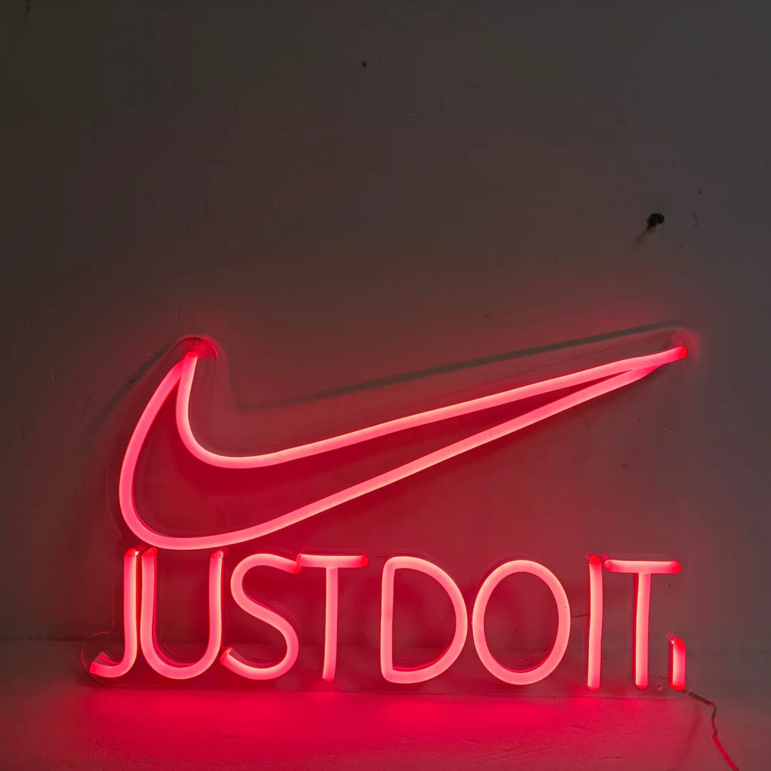 "Just do it" Neon Sign