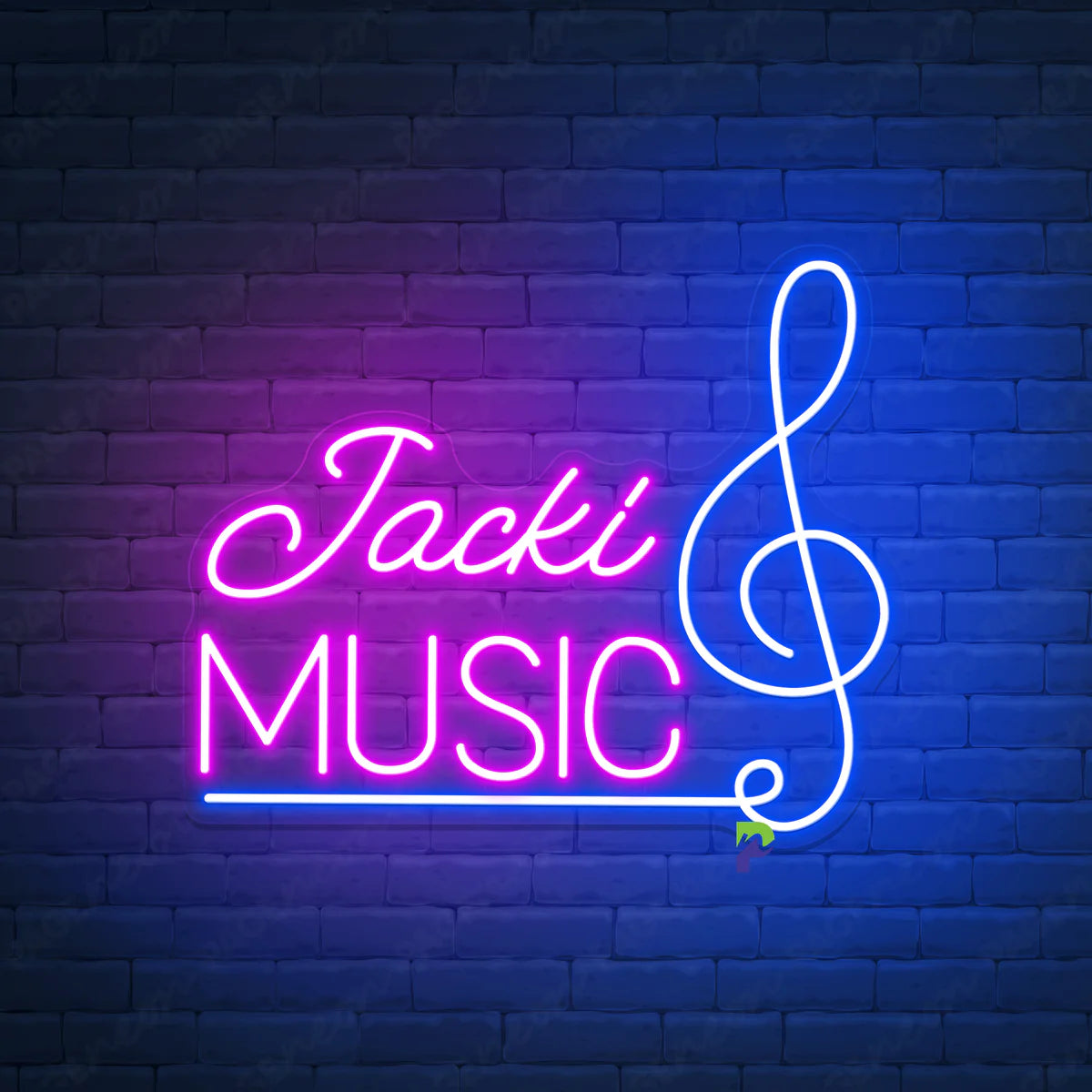 Music Neon Sign Custom Name Led Light