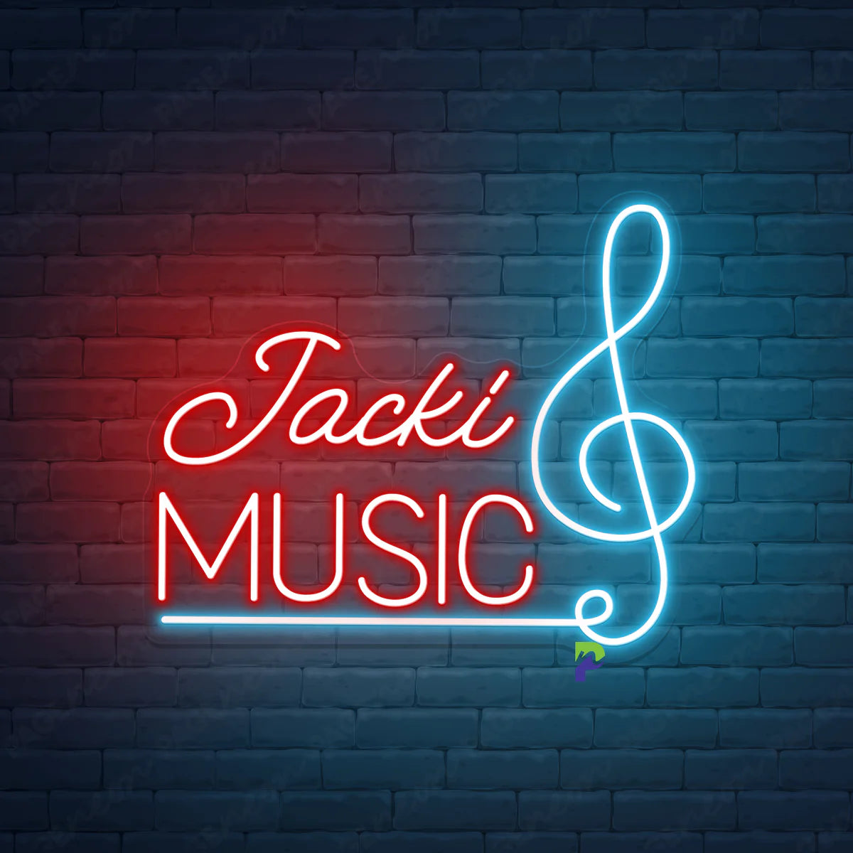 Music Neon Sign Custom Name Led Light