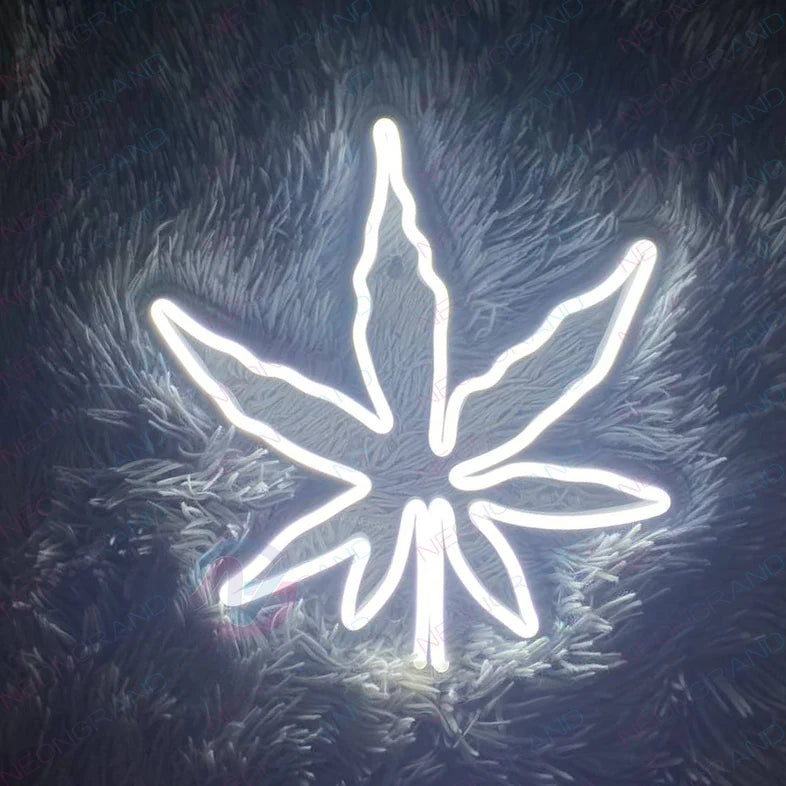 Pot Leaf Neon Sign Weed Neon Sign Marijuana Led Light