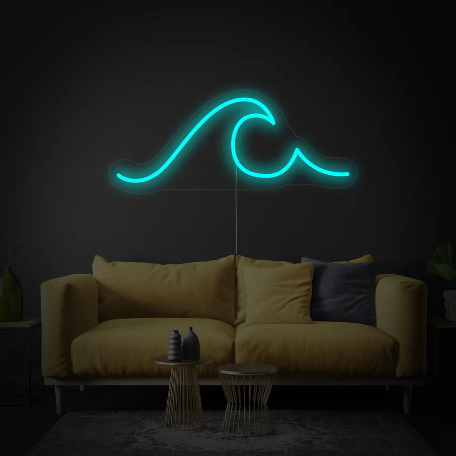 "Sea Wave" Neon Sign