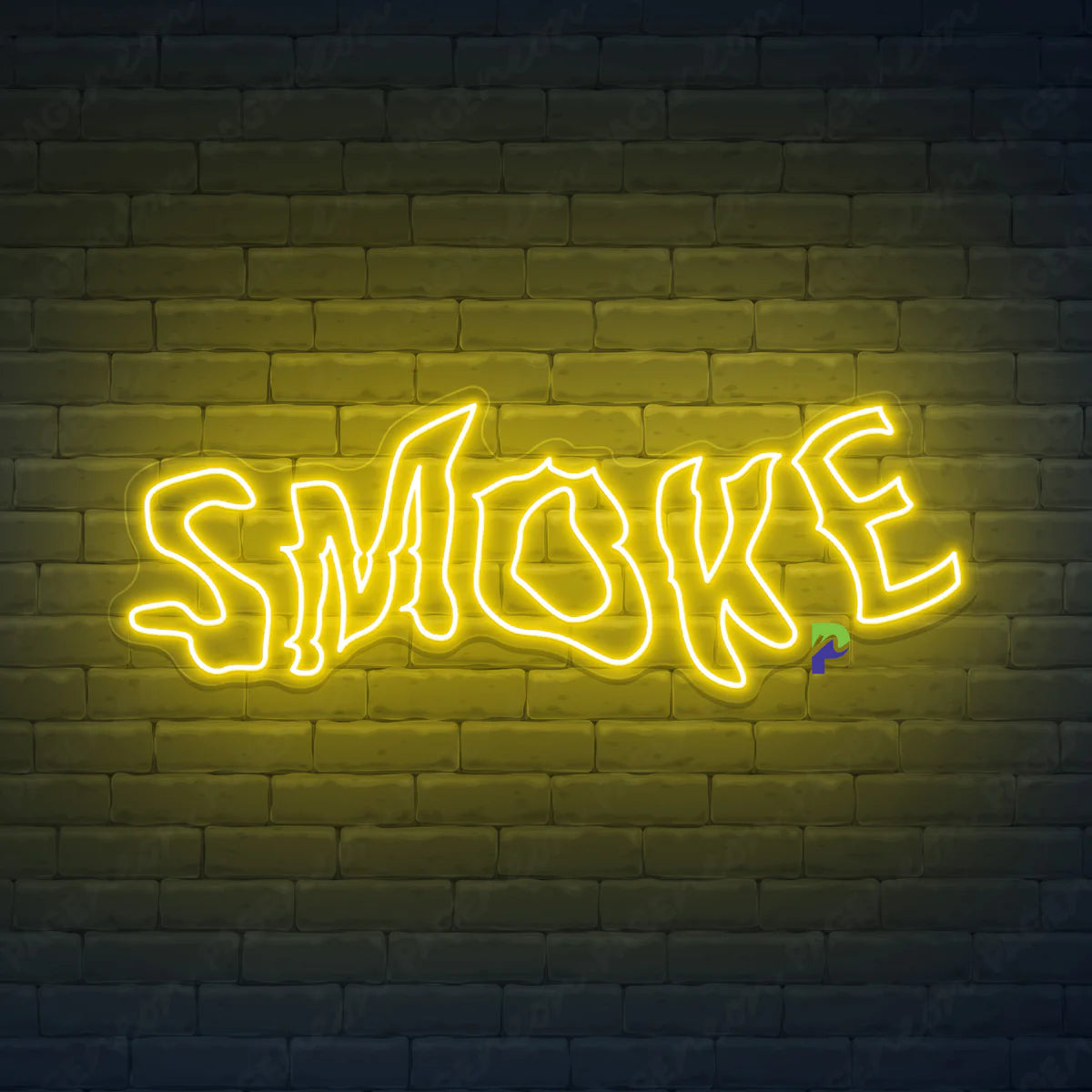 Smoke Neon Signs Art Shop Led Light