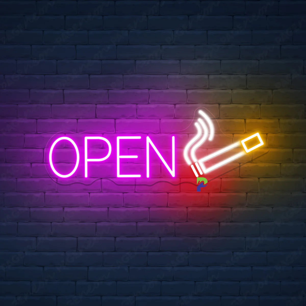 Smoke Shop Open Neon Signs Business Led Light