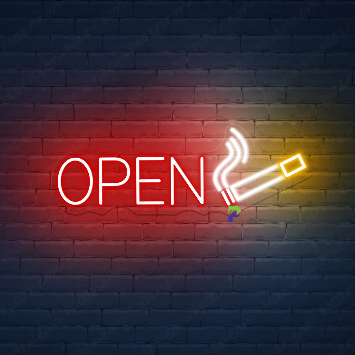 Smoke Shop Open Neon Signs Business Led Light