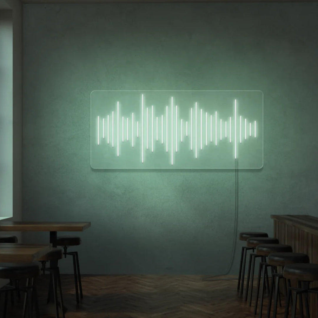 "Music Waves" Neon Sign