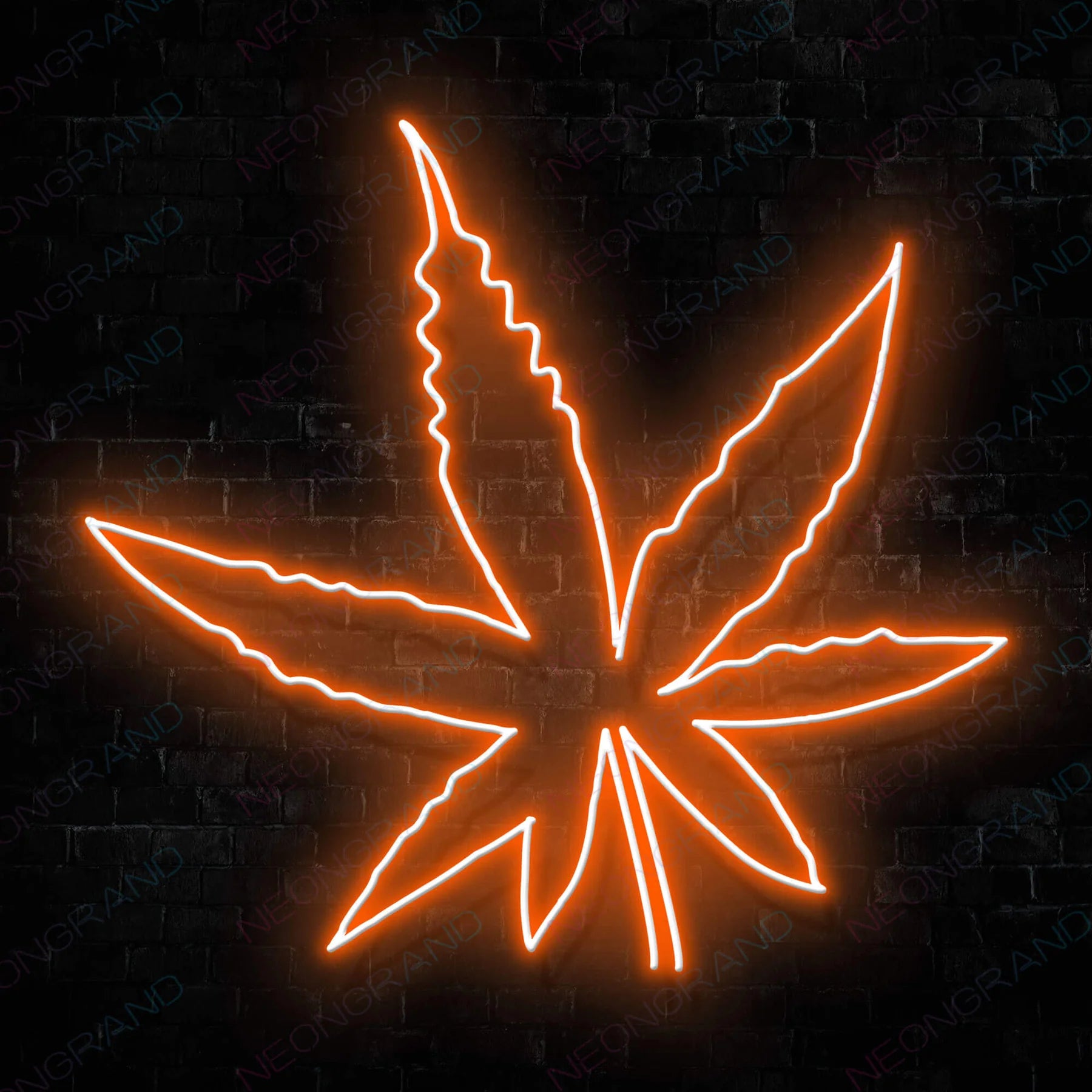 Pot Leaf Neon Sign Weed Neon Sign Marijuana Led Light