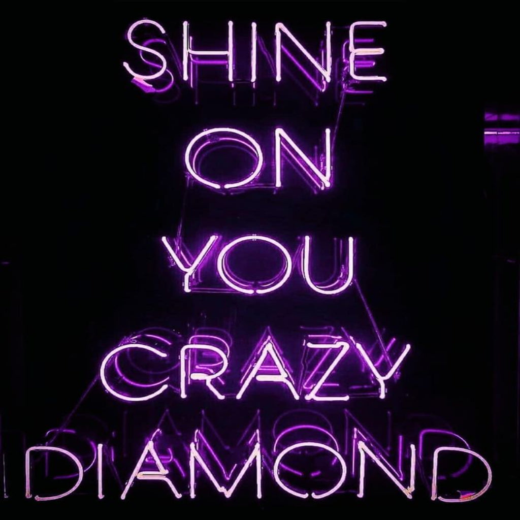 Crazy Diamond neon sign
