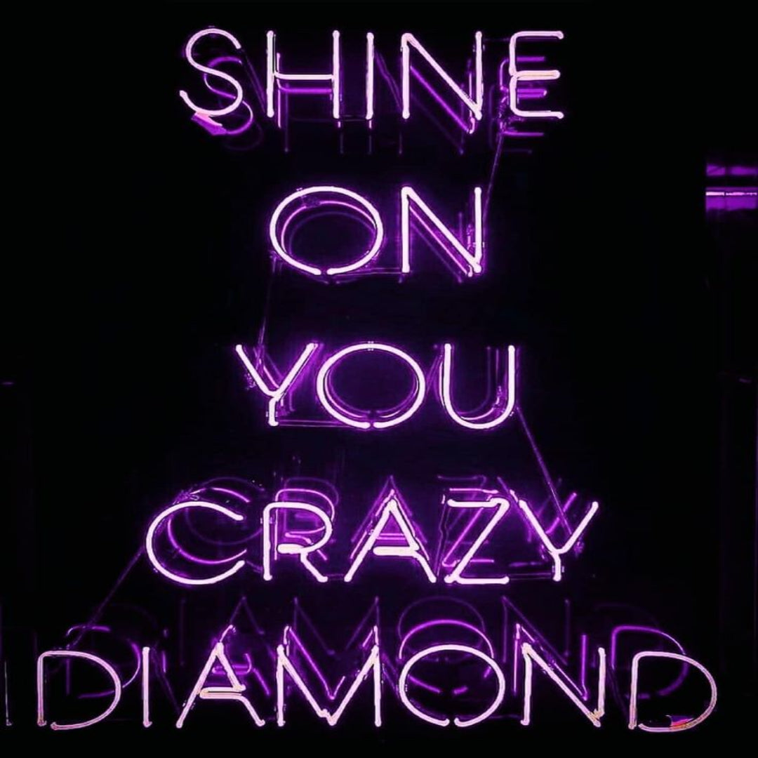 Crazy Diamond neon sign