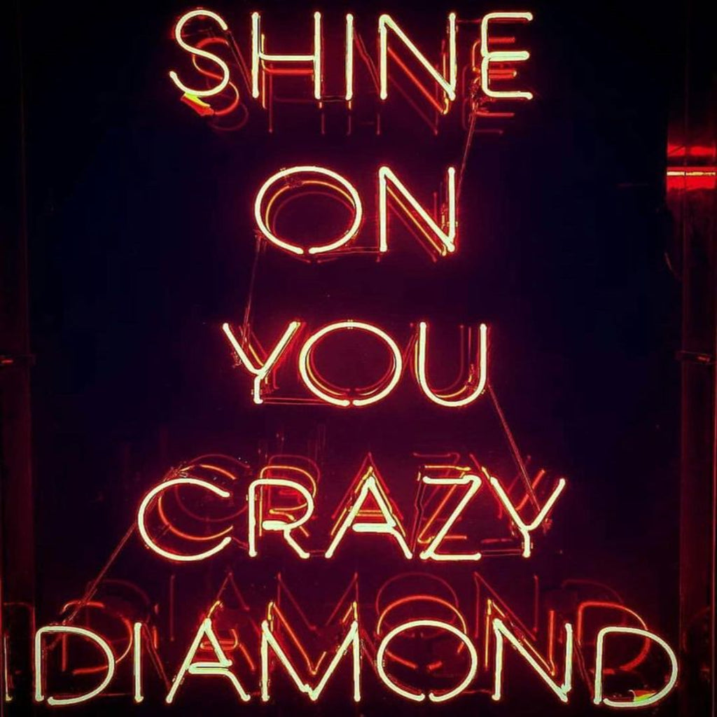 Crazy Diamond neon sign