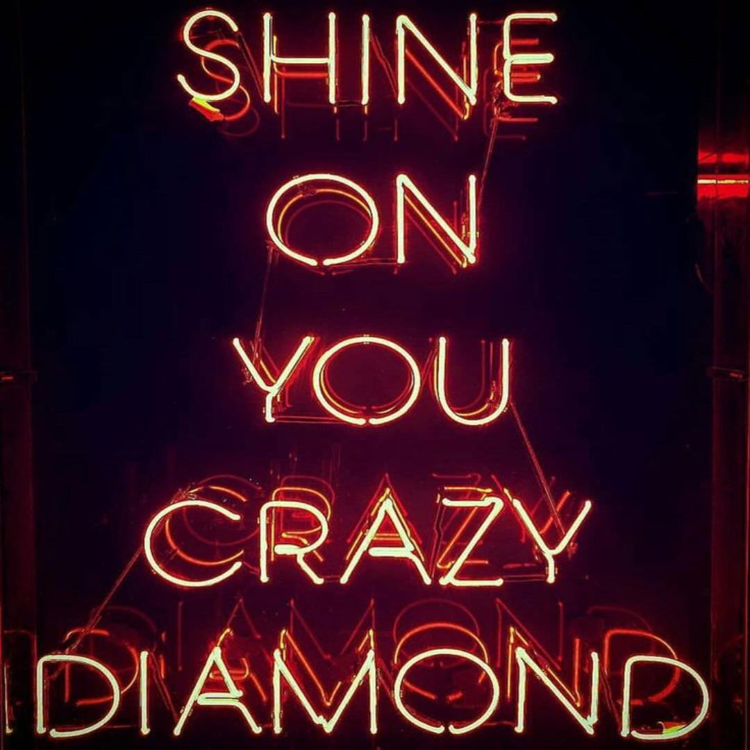 Crazy Diamond neon sign