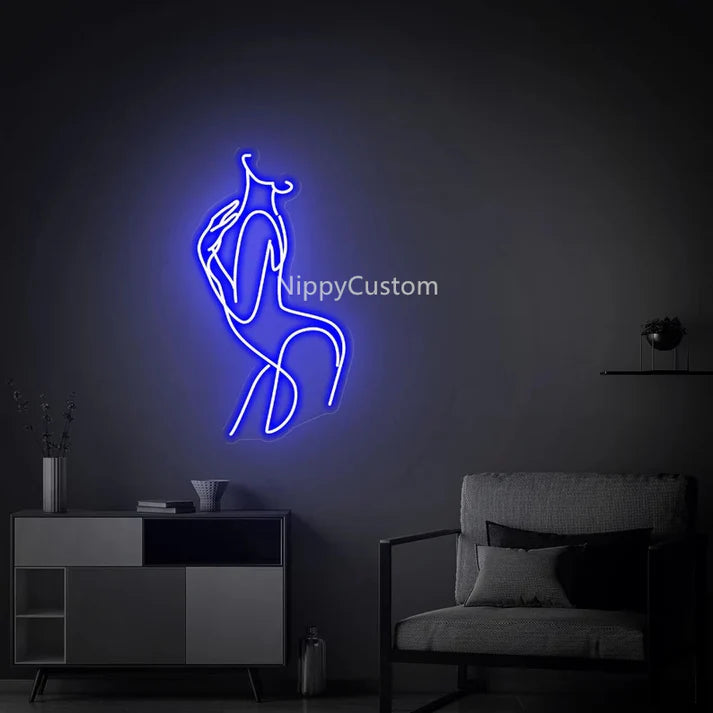 Sexy Woman Body Neon Sign